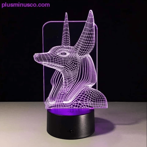 Aesthetic 3D Illusion Lamps To Glow your Room Up - plusminusco.com