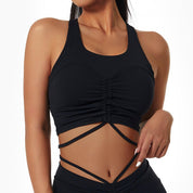 Comfortable Bra Sexy Yoga I-Shaped Vest Drawstring - plusminusco.com