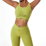 Comfortable Bra Sexy Yoga I-Shaped Vest Drawstring - plusminusco.com