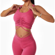 Comfortable Bra Sexy Yoga I-Shaped Vest Drawstring - plusminusco.com