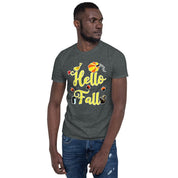 Hello FALL Autumn Leaves Shirt, Thanksgiving Pumpkin Shirt, Fall  Unisex T-Shirt - plusminusco.com