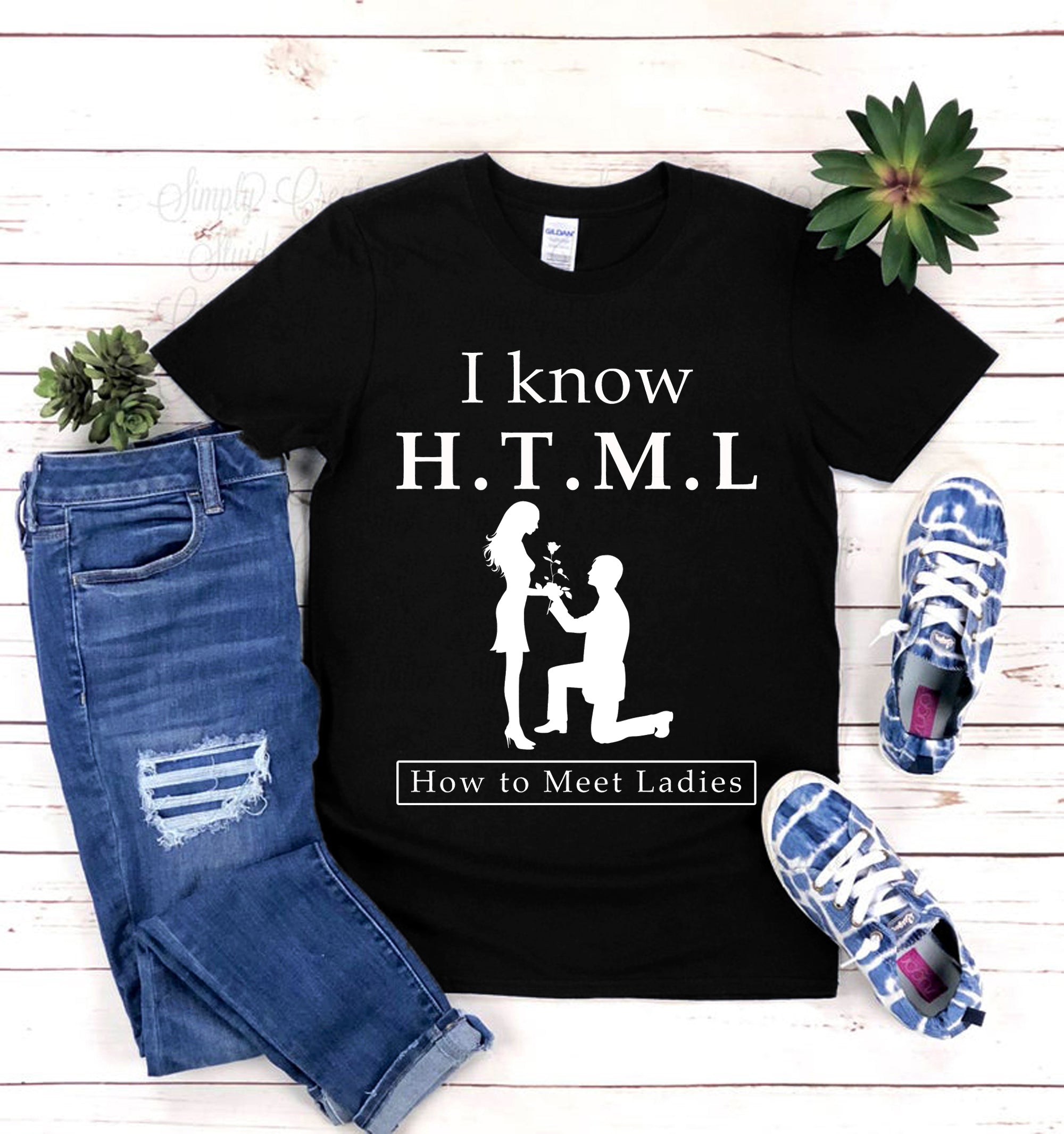 Fashion I Know HTML How To Meet Ladies | Men Summer T-Shirts