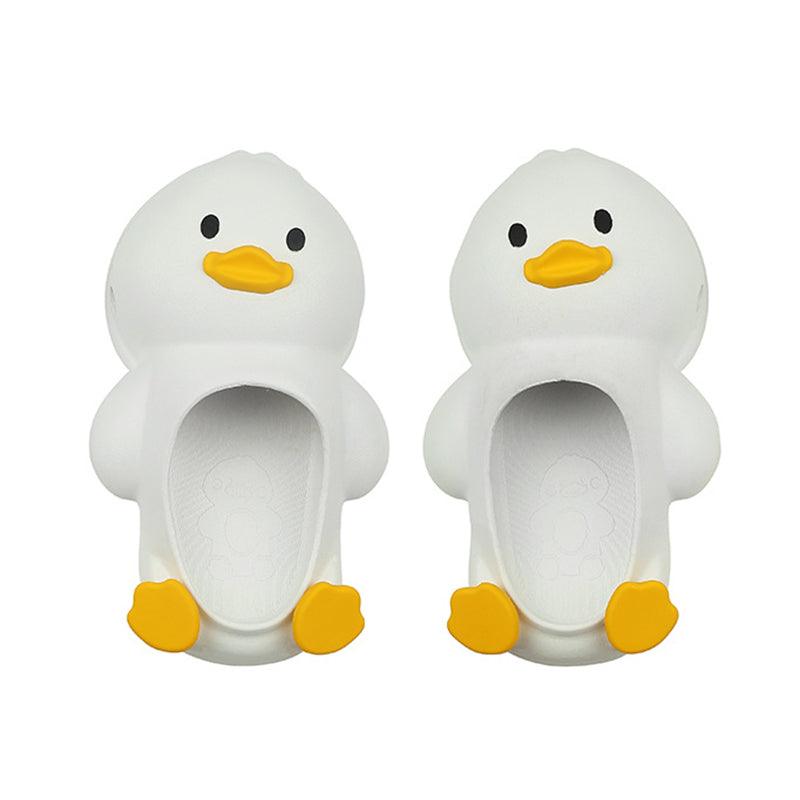 Internet Celebrity Cheering Duck Inspired Trendy Comfortable Slip-on Sandals Cute Animal Design Slides - plusminusco.com