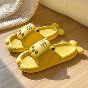 Internet Celebrity Cheering Duck Inspired Trendy Comfortable Slip-on Sandals Cute Animal Design Slides - plusminusco.com