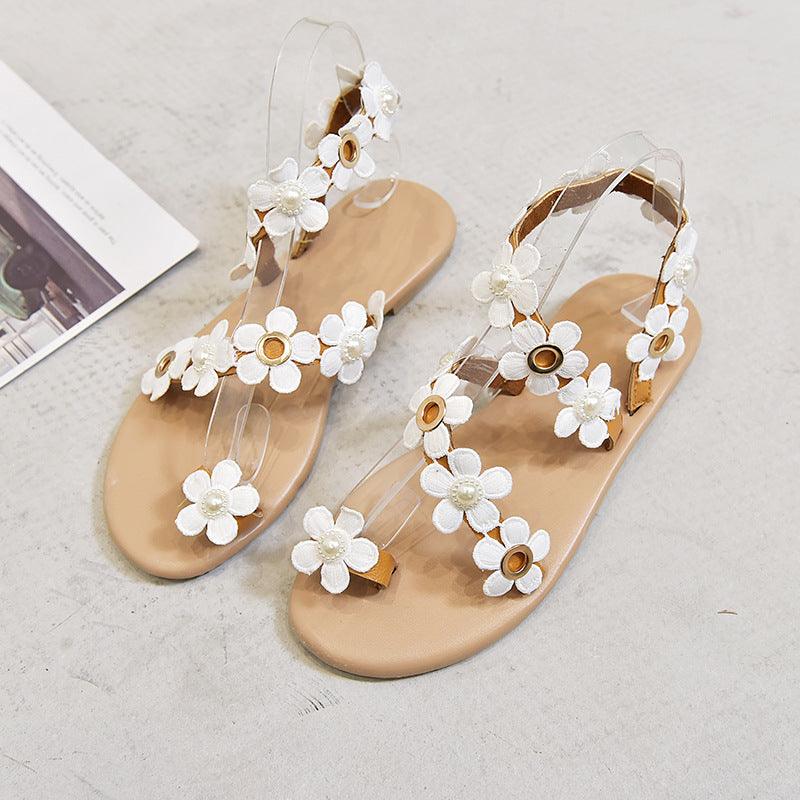 Women's Sandals plus Size 35-43 Summer Flat Shoes Flat Heel Women's Sandals - plusminusco.com