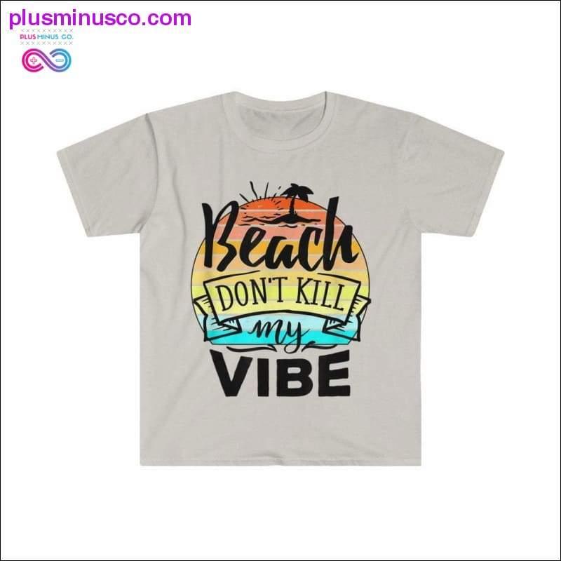 Beach Dont Kill My Vibe Retro Sunset Funny Summer T-Shirt - plusminusco.com