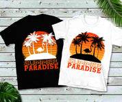 Beach Palm Trees Flamingo | Summer Paradise | Retro Sunset T-Shirts, Island Life T-Shirt | Summer Shirt | Vacation Shirt Adventure Shirt, beach paradise, Fairies Green, Fairy Mushroom, Island Life T-Shirt, palm spring shirt, Spring Break Gift, Spring Shirts, summer beach shirt, Summer Paradise, Summer Shirt, vacation, Vacation Shirt - plusminusco.com