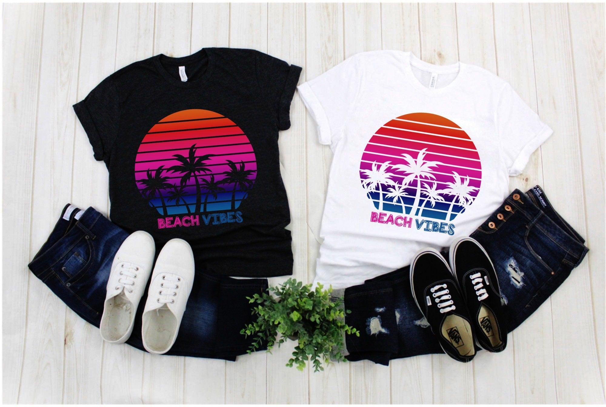 Beach Vibes | Palm Tress | Retro Sunset T-Shirts, Island Life T-Shirt | Summer Shirt | Vacation Shirt, Adventure Spring , Spring Break Gift Adventure Shirt, Adventurer Gift, Beach Party Shirt, Beach Trip Shirt, Explore More Shirt, Fairies Green, Fairy Mushroom, Island Life T-Shirt, Spring Break Gift, Spring Shirts, Summer Paradise, Summer Shirt, Vacation Shirt - plusminusco.com