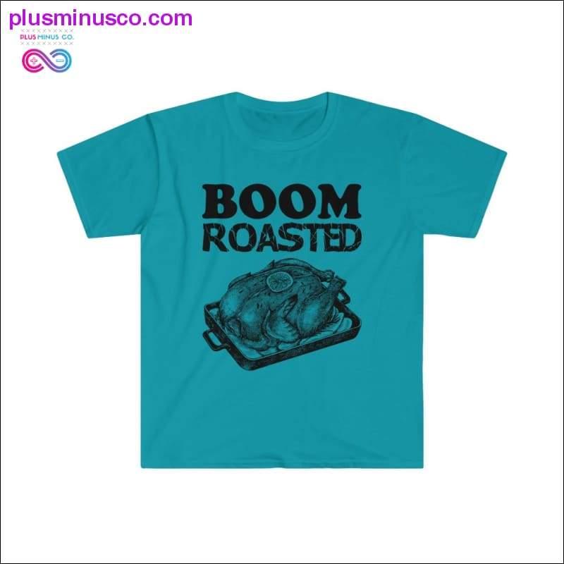 Boom Roasted Print Softstyle T-shirt - plusminusco.com