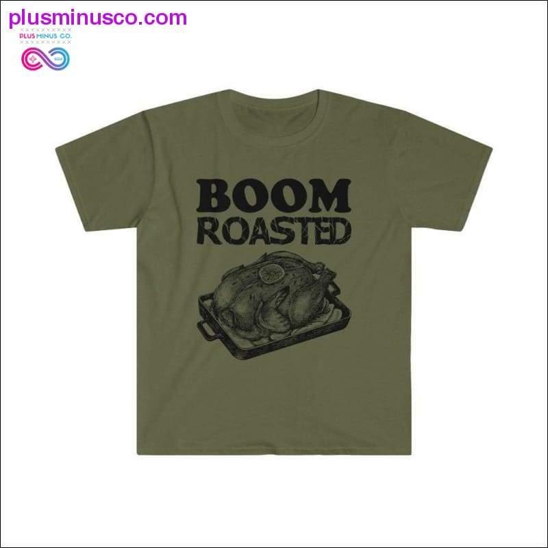 Boom Roasted Print Softstyle T-shirt - plusminusco.com