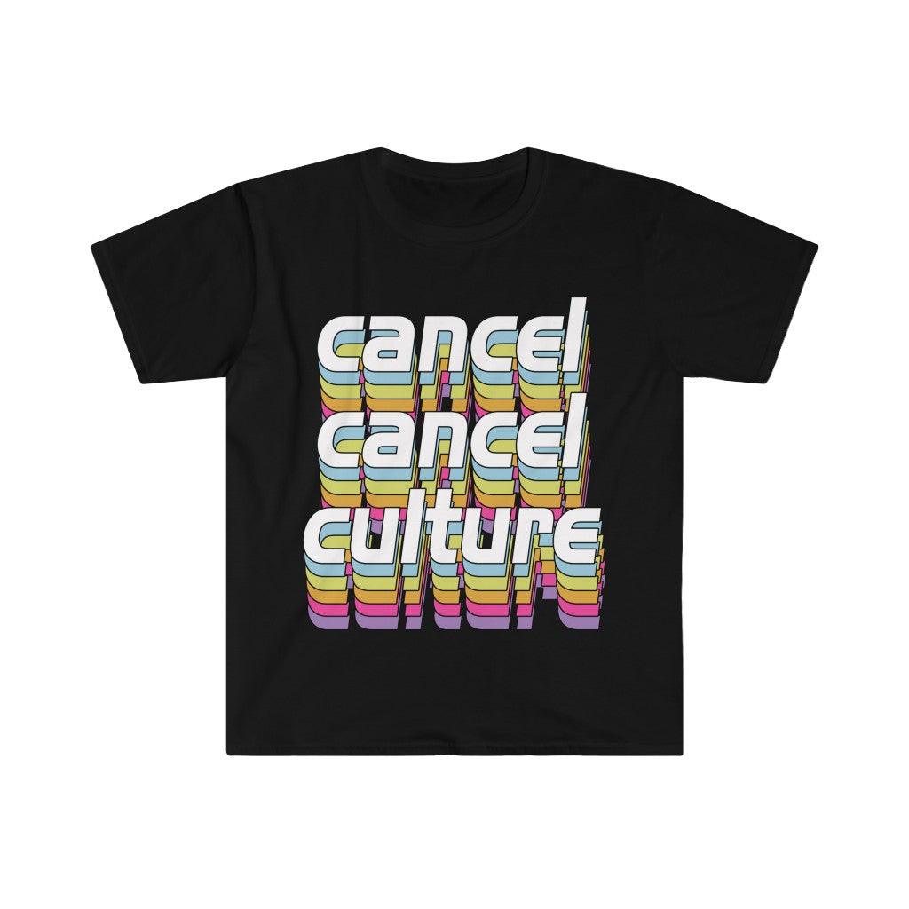 Cancel Cancel Culture T-Shirts, Anti Cancel Culture, Freedom Of Speech First Amendment Tee | Right To Opinion| Speak Your Truth, Not Woke - plusminusco.com