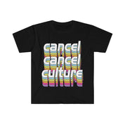 Cancel Cancel Culture T-Shirts, Anti Cancel Culture, Freedom Of Speech First Amendment Tee | Right To Opinion| Speak Your Truth, Not Woke - plusminusco.com