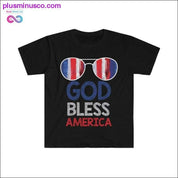 God Bless America Sunglasses Designed T-shirt - plusminusco.com