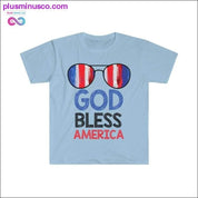 God Bless America Sunglasses Designed T-shirt - plusminusco.com