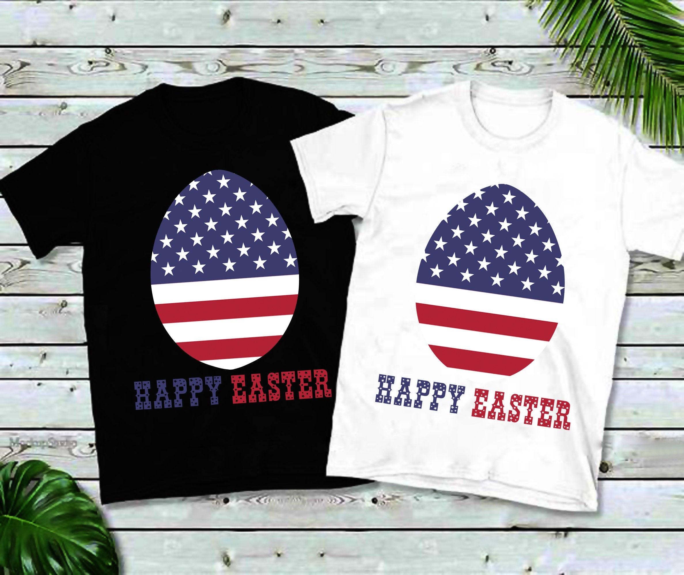 Happy Easter! | Flag T-Shirts,Easter Shirt Womens, Happy Easter T Shirt, Bunny Tshirt, Bunny Shirt, Bunny Ear Shirt, American Easter Egg Bunny Ear Shirt, Bunny Shirt, Bunny Tshirt, Buy 2 and get 50, cute easter shirt, easter bunny shirt, easter day, easter shirt, Easter Shirt Womens, easter shirts, funny easter shirt, happy easter day, Happy Easter T Shirt - plusminusco.com