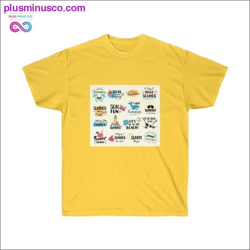 Hello Summer Unisex Ultra Cotton Tee - plusminusco.com