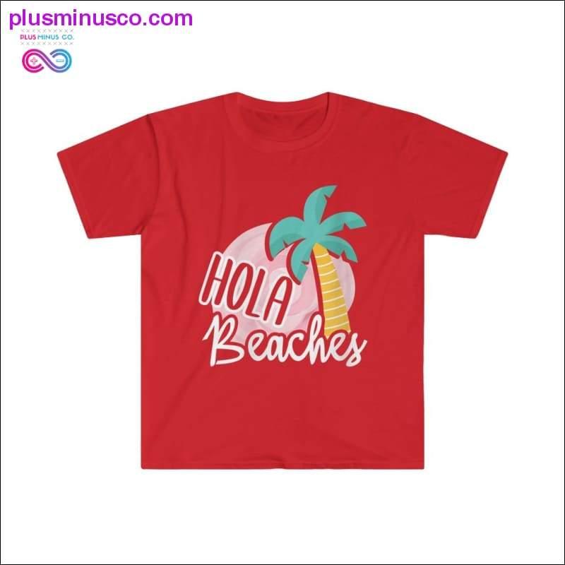 Hola Beaches Summer vacation T-shirt - plusminusco.com