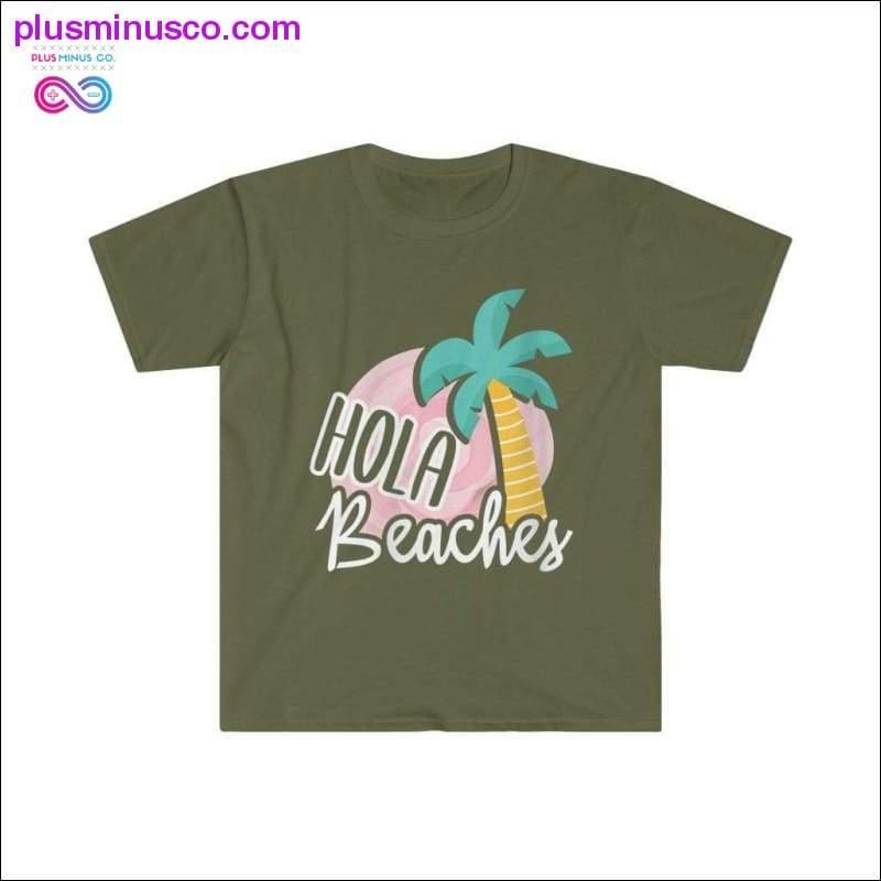 Hola Beaches Summer vacation T-shirt - plusminusco.com