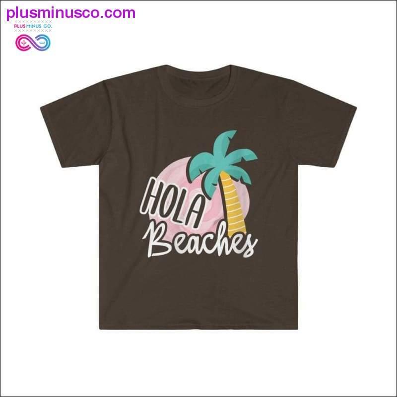 Hola Beaches Summer vacation T-shirt - plusminusco.com