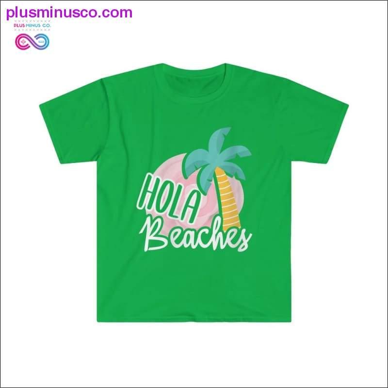 Hola Beaches Summer vacation T-shirt - plusminusco.com