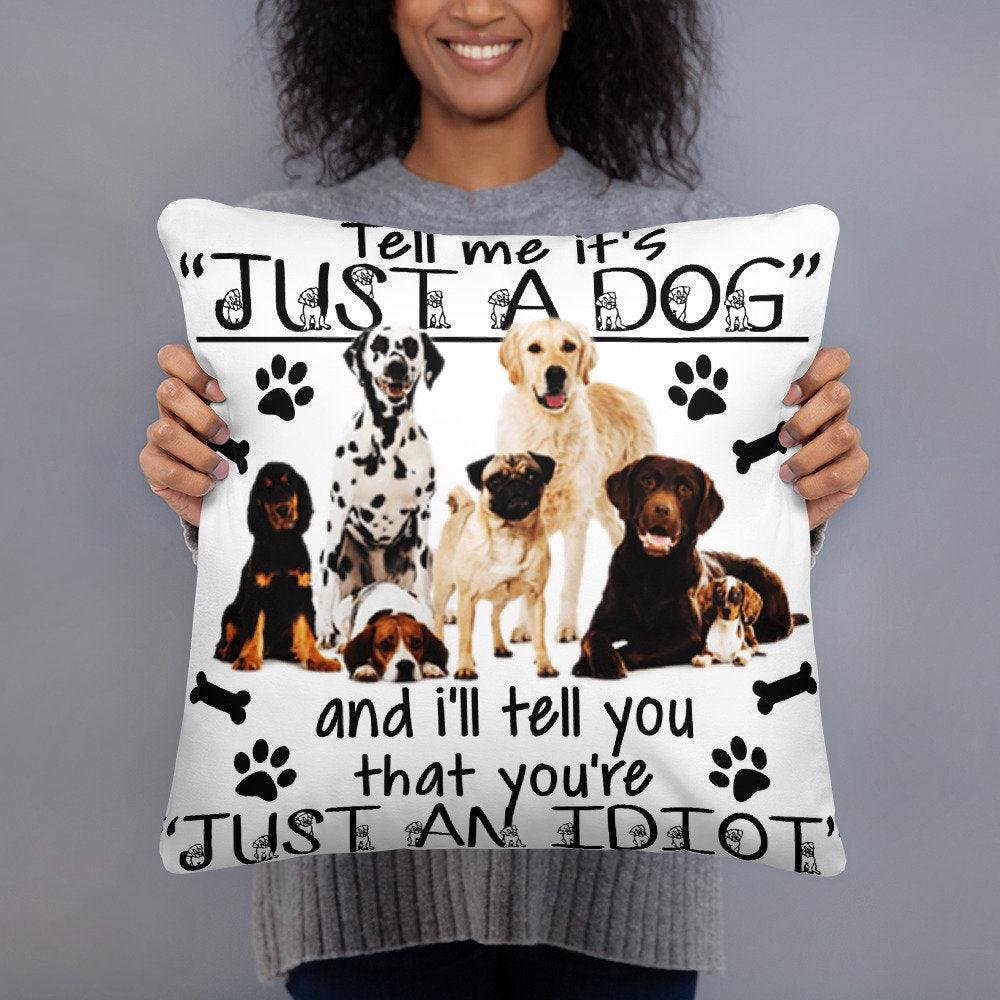 Basic Pillow Cute Dog Design, Dog Pillow - plusminusco.com