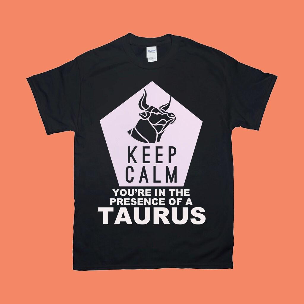 Keep Calm You&#39;re In The Presence Of A Taurus T-Shirts, Retro Taurus Graphic T-Shirt, Zodiac T-Shirt, Zodiac Present, Taurus Gift, Horoscope Astrology T, Birthday Gift, Constellation Shirt, Graphic T-Shirt, Horoscope, Star Sign Shirt, Taurus Astrology Tee, Taurus Gift, Zodiac 70s Tshirt, Zodiac Present, Zodiac Shirt, Zodiac Sign Shirt, Zodiac T-Shirt - plusminusco.com