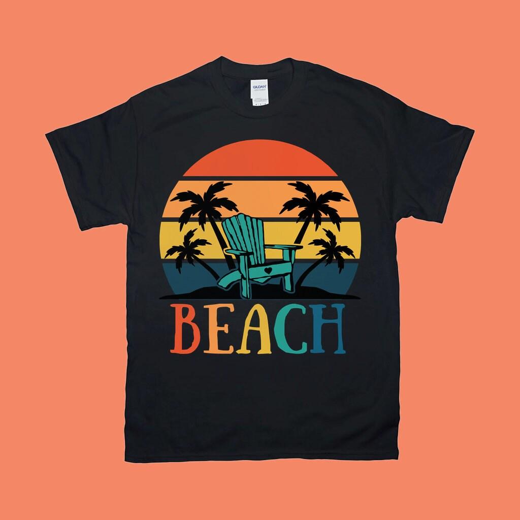 Beach Chair Palm Trees | Retro Sunset T-Shirts,Island Life T-Shirt | Summer Shirt | Vacation Shirt Adventure Shirt, Adventurer Gift, Beach Party Shirt, Beach Trip Shirt, Explore More Shirt, Fairies Green, Girls beach Trip, Island Life T-Shirt, Spring Break Gift, Spring Shirts, Summer Paradise, Summer Shirt, Vacation Shirt - plusminusco.com