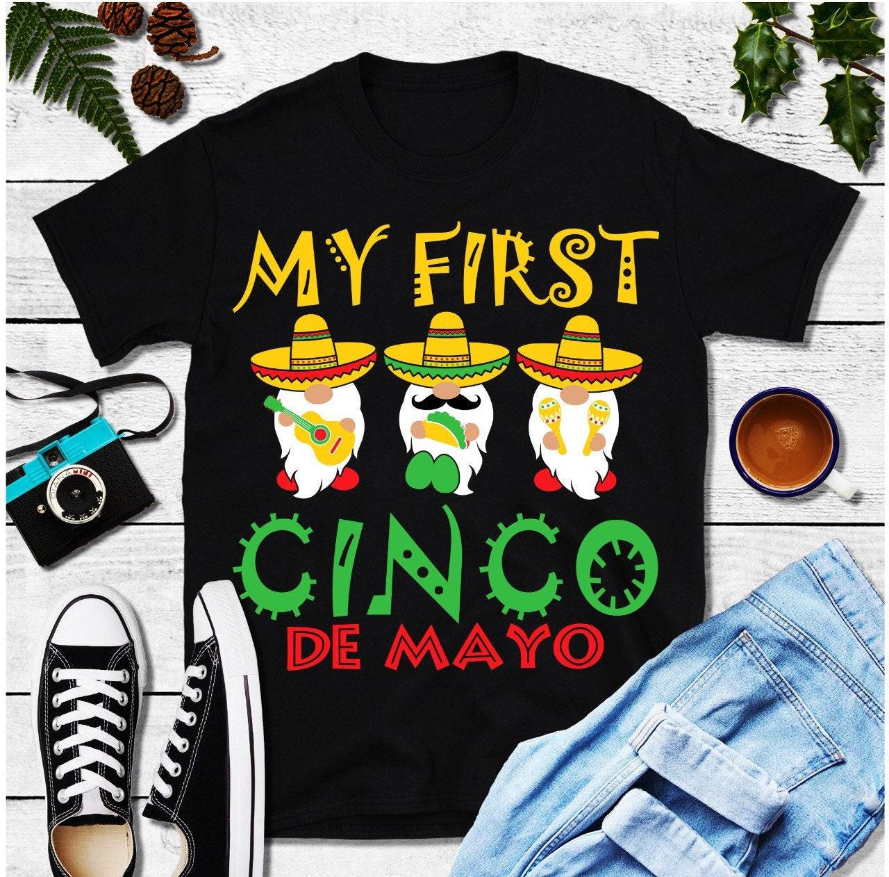 My First Cinco De Mayo T-Shirts, Let&#39;S Fiesta | Cinco De Mayo T-Shirts, Happy Cinco De Mayo cinco de Mayo, Cinco De Mayo Fiesta, Cinco De Mayo gift, Cinco De Mayo Gnomes, Down To Fiesta, drinking shirt, Fiesta And Siesta, for girlfriend, margaritas shirt, margaritas with my, Mexico S, senoritas shirt gift, Vacation Shirt - plusminusco.com