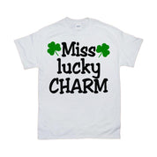 Miss/Mister Lucky Charm T-Shirts, Couple St. Patrick&#39;s Day T-shirt, St. Patrick&#39;s Day, Miss Lucky Charm, Funny St Patrick Tee, Lucky in Love - plusminusco.com