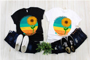 In A World Full Of Roses Be A Sunflower, Distressed T-Shirts, Sunflower Shirt, Flower Shirt, Inspirational Shirt, Nature Lover Shirt Blooming Sunflower, Boho Sunflower Shirt, Floral Tee Shirt, Flower Shirt, Garden Shirt, Gift for Mom, Single Sunflower, Sunflower Shirt, Sunflower T-shirt, Sunflower Tshirt, Womens Fall Shirt - plusminusco.com