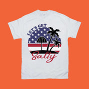 Let&#39;S Get Salty | American Flag T-Shirts Adventure Shirt, Spring Break Gift, Spring Shirts - plusminusco.com