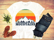 Mountains | Retro Sunset T-Shirts, Undefeated Hide and Seek World Champion Bigfoot Shirt Big Foot Believe, Gift for a hiker, Hiker Shirt, Hiking Gifts, Hiking Shirt, Mountain Shirt, Mountains, Mountains Calling, Mountains Shirt, Nature Shirt, Sasquatch Shirt, Take a Hike Shirt, Trendy Shirt - plusminusco.com