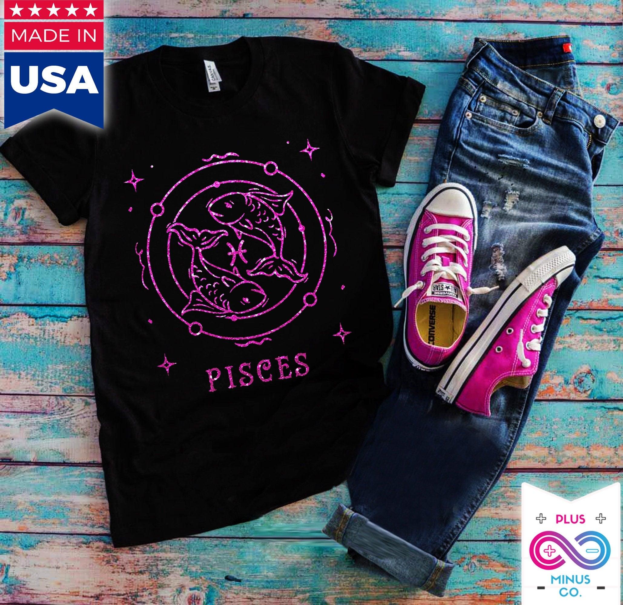 Pisces T-Shirts, Zodiac Shirt, Astrology Shirt, Gift for Pisces, Pisces Birthday Present, Zodiac Signs, Horoscopes Tee, Valentine Shirt Amazing pisces, Birthday Gift Pisces, Horoscope Mug, pisces art, Pisces birthday gift, Pisces Coffee Mug, Pisces tee, plusminusco, Psychedelic Zodiac - plusminusco.com