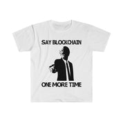 Say Blockchain One More Time T-Shirts, Bitcoin Supply Formula T-Shirts, Bitcoin T-Shirts, Hodl, Crypto Currency, Digital Currency, You Cant - plusminusco.com