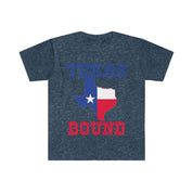 Texas Bound | Texas Map T-Shirts, Moving to Texas , Welcome to Texas Gift, Texas Bound, New in Texas, Moving to DFW, Houston, Austin - plusminusco.com