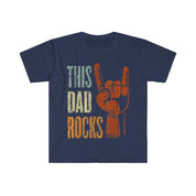 This Dad Rocks Rock N Roll Metal T-Shirts, Rock n Roll Shirt, Metal T-Shirt Gift for Father, Fathers Day Gift, Gift For Him, Dad Shirt - plusminusco.com