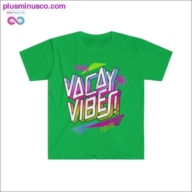 Vacay Vibes Techno Graphic T-shirt - plusminusco.com