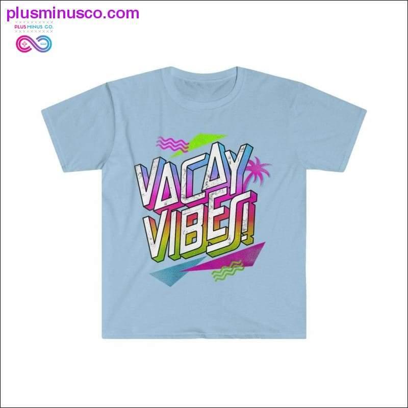 Vacay Vibes Techno Graphic T-shirt - plusminusco.com