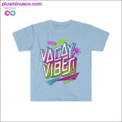 Vacay Vibes Techno Graphic T-shirt - plusminusco.com