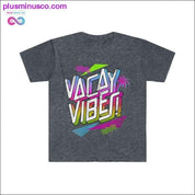 Vacay Vibes Techno Graphic T-shirt - plusminusco.com