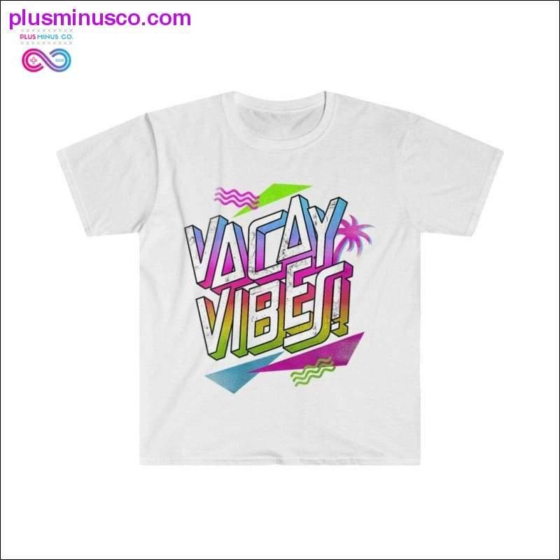 Vacay Vibes Techno Graphic T-shirt - plusminusco.com