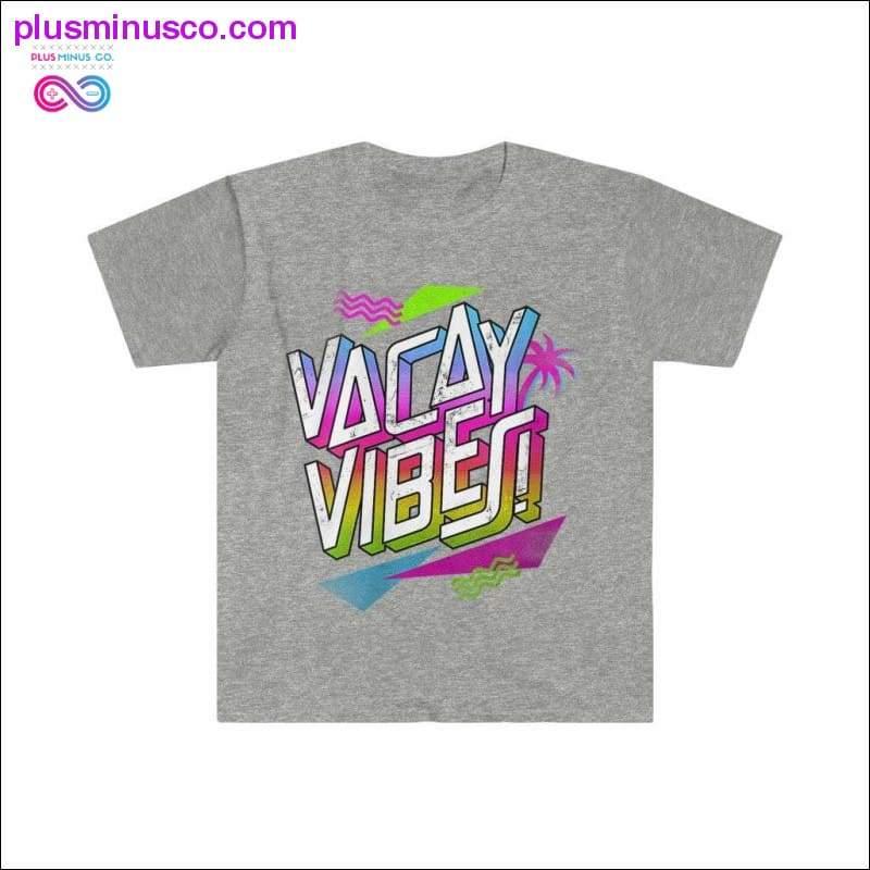 Vacay Vibes Techno Graphic T-shirt - plusminusco.com