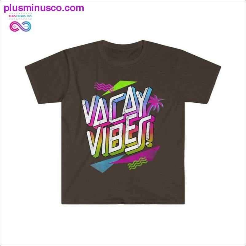 Vacay Vibes Techno Graphic T-shirt - plusminusco.com