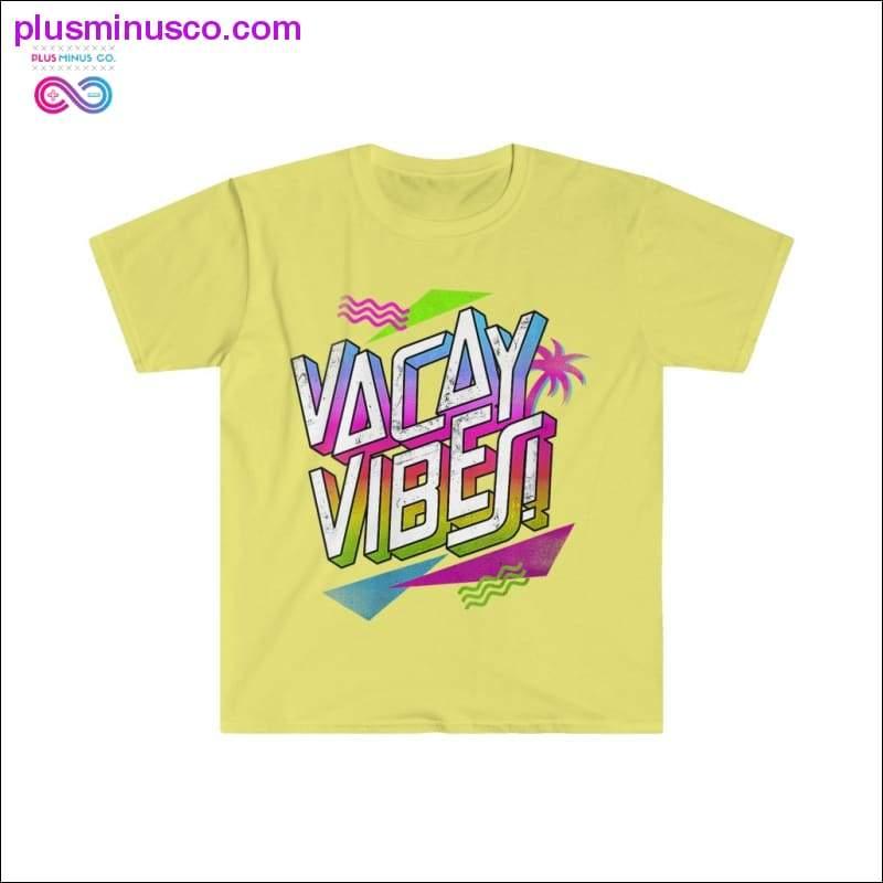 Vacay Vibes Techno Graphic T-shirt - plusminusco.com