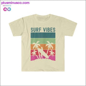 Women's Retro Summer Surf Vibes T-shirt - plusminusco.com