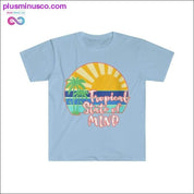 Women's Tropical State Of Mind Summer Vacation Beach Vibe - plusminusco.com