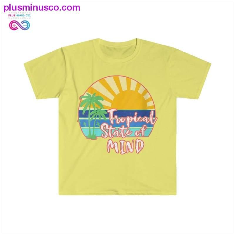 Women's Tropical State Of Mind Summer Vacation Beach Vibe - plusminusco.com