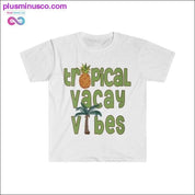 Women's Tropical Vacay Vibes Summer Cruise T-shirt - plusminusco.com