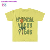 Women's Tropical Vacay Vibes Summer Cruise T-shirt - plusminusco.com